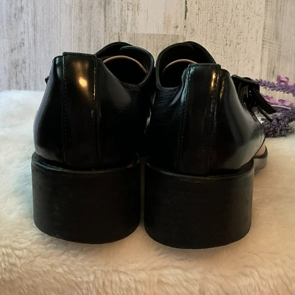 Alex + Alex Women's Size 9.5 EU Size 40 Loafers Pink & Black Shoes Flats Buckle - Picture 4 of 13